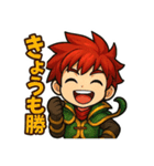 スイカの剣士タメロン（個別スタンプ：12）