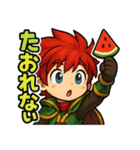 スイカの剣士タメロン（個別スタンプ：39）