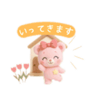 フワモコくまちゃん＊ゆめかわ日常（個別スタンプ：33）