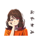 無難な女性の連絡用★定番（個別スタンプ：23）