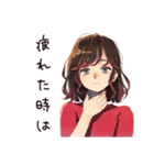 無難な女性の連絡用★定番（個別スタンプ：27）