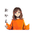 無難な女性の連絡用★定番（個別スタンプ：34）