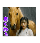 神獣と巫女04（個別スタンプ：30）
