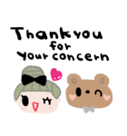 nenerin日常会話スタンプ331英語気遣い（個別スタンプ：3）
