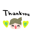 nenerin日常会話スタンプ331英語気遣い（個別スタンプ：35）