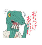 様子がおかしいらぷとる（個別スタンプ：14）
