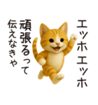 エッホエッホねこ（個別スタンプ：29）