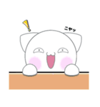 お久しぶりです、「しろん」です。（個別スタンプ：4）