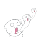 お久しぶりです、「しろん」です。（個別スタンプ：6）