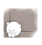 お久しぶりです、「しろん」です。（個別スタンプ：7）