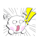 お久しぶりです、「しろん」です。（個別スタンプ：8）