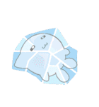 お久しぶりです、「しろん」です。（個別スタンプ：10）