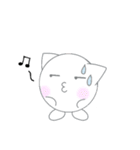 お久しぶりです、「しろん」です。（個別スタンプ：14）