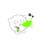 お久しぶりです、「しろん」です。（個別スタンプ：17）