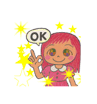おさつまるスタンプ☆サリちゃん（個別スタンプ：3）