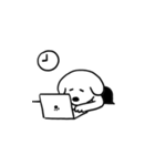 低電力犬（個別スタンプ：9）