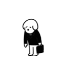低電力犬（個別スタンプ：14）