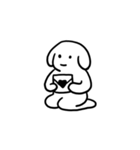 低電力犬（個別スタンプ：16）