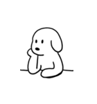 低電力犬（個別スタンプ：20）