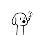 低電力犬（個別スタンプ：22）