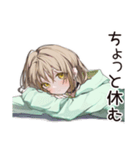 ゆるパーカーちゃんの丁寧な拒否（個別スタンプ：14）