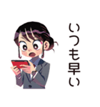 デキる仕事女子の褒め言葉♡（個別スタンプ：8）