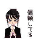 デキる仕事女子の褒め言葉♡（個別スタンプ：23）