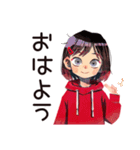 ちょうどいい女の子の日常スタンプ（個別スタンプ：2）