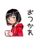 ちょうどいい女の子の日常スタンプ（個別スタンプ：3）