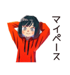 ちょうどいい女の子の日常スタンプ（個別スタンプ：6）