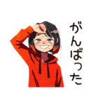 ちょうどいい女の子の日常スタンプ（個別スタンプ：34）
