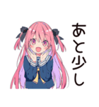 全力応援★げんきな女子高生（個別スタンプ：19）