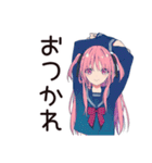 全力応援★げんきな女子高生（個別スタンプ：23）