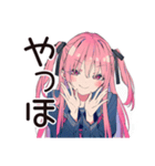 全力応援★げんきな女子高生（個別スタンプ：34）