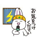 白ウサギの夏（個別スタンプ：12）