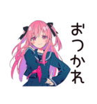 おしゃべりげんきな女子高生★グルチャ（個別スタンプ：3）
