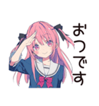 おしゃべりげんきな女子高生★グルチャ（個別スタンプ：10）
