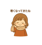 ほっこり秋のこどもスタンプ（個別スタンプ：18）
