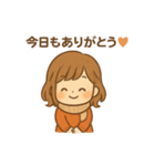 ほっこり秋のこどもスタンプ（個別スタンプ：26）