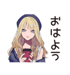 キュートなオンニの美容トーク♡（個別スタンプ：2）