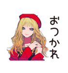 キュートなオンニの美容トーク♡（個別スタンプ：11）