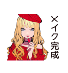 キュートなオンニの美容トーク♡（個別スタンプ：14）