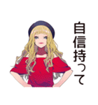 キュートなオンニの美容トーク♡（個別スタンプ：24）