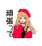 キュートなオンニの美容トーク♡（個別スタンプ：32）