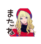 キュートなオンニの美容トーク♡（個別スタンプ：34）