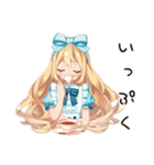 メルヘンアリスの不思議なティータイム（個別スタンプ：22）