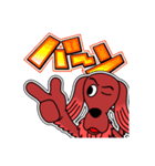 アズキ日記 20[日常グラデ文字4]（個別スタンプ：26）