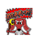 アズキ日記 20[日常グラデ文字4]（個別スタンプ：40）