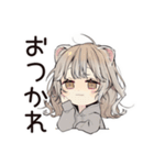 フェレットちゃんのいたずら報告★（個別スタンプ：3）
