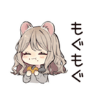 フェレットちゃんのいたずら報告★（個別スタンプ：35）